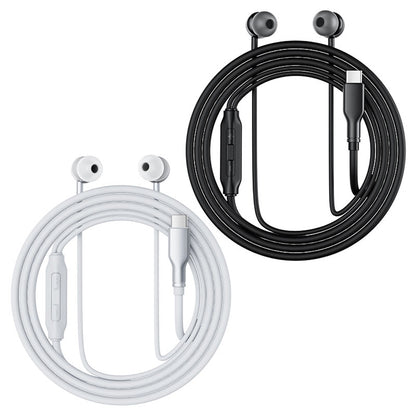 Handsfree USB-C Acefast L8, 1.2m, Sivá