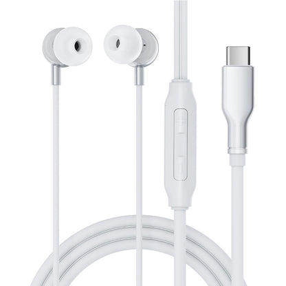 Handsfree USB-C Acefast L8, 1.2m, Sivá