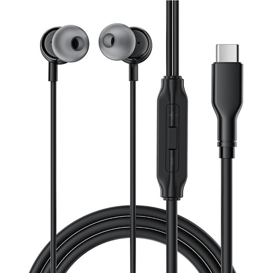 Handsfree USB-C Acefast L8, 1.2m, čierna