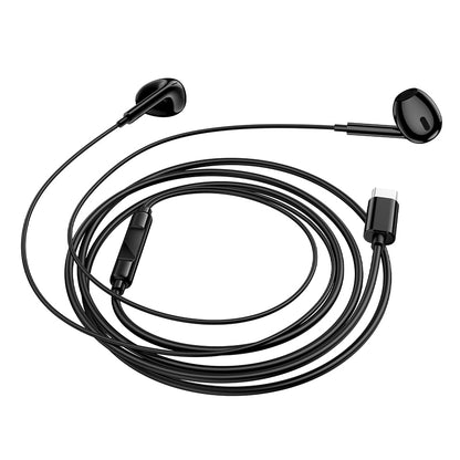 Handsfree USB-C Borofone BM100 Max Fuente, Čierna