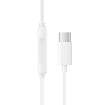 Handsfree USB-C Borofone BM100 Fuente, Biela