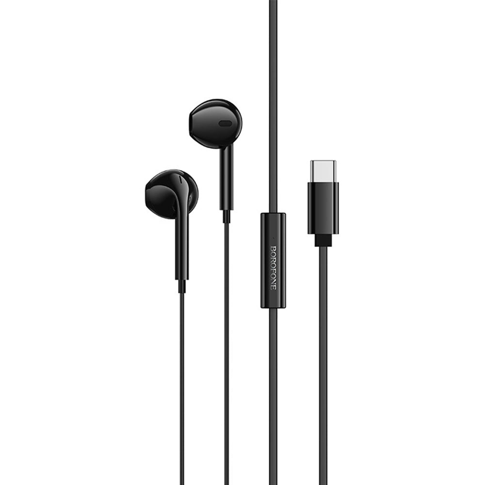 Handsfree USB-C Borofone BM99 Star, Čierna