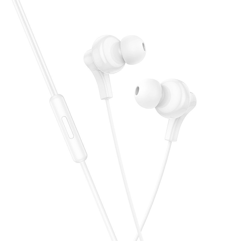Handsfree USB-C HOCO M114, Biela
