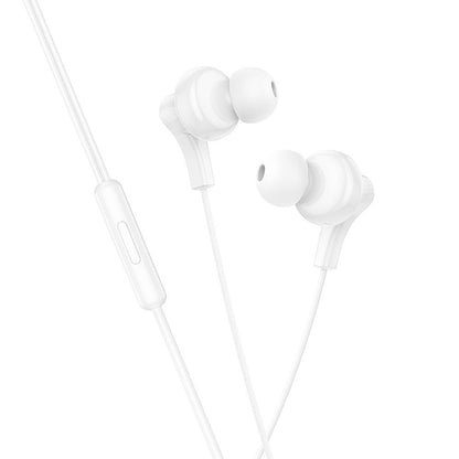 Handsfree USB-C HOCO M114, Biela