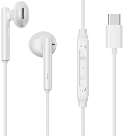 Handsfree USB-C Joyroom JR-EC05, Biela