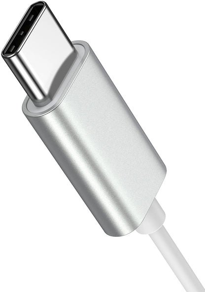 Handsfree USB-C Joyroom JR-EC06, Strieborný