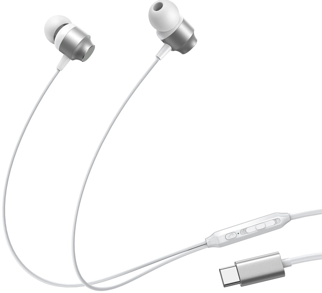 Handsfree USB-C Joyroom JR-EC06, Strieborný