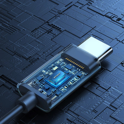 Handsfree USB-C Joyroom JR-EC06, Sivá