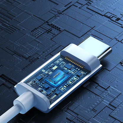 Handsfree USB-C Joyroom JR-EC06, Strieborný
