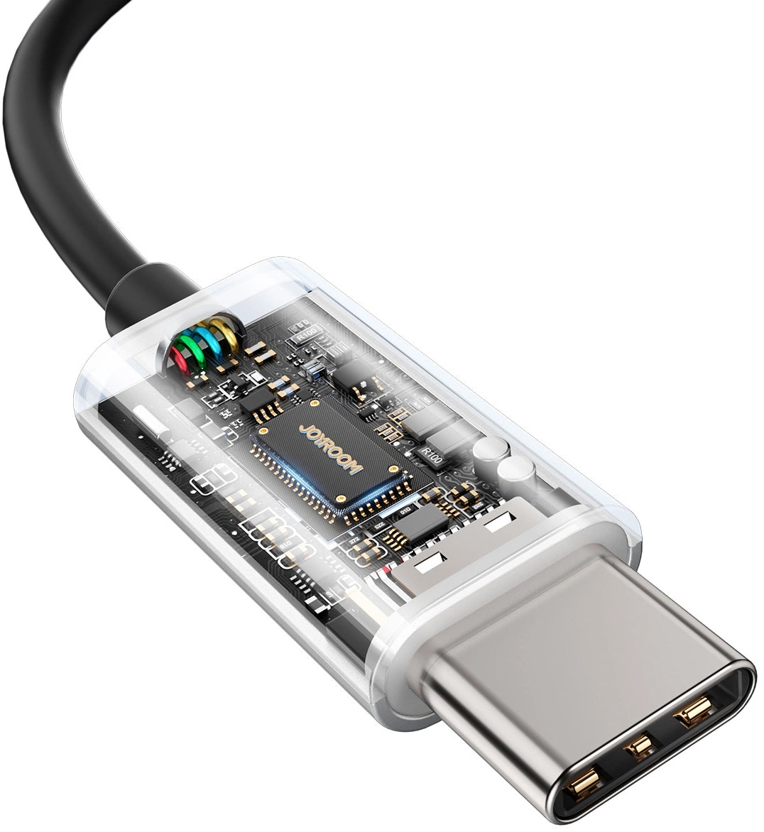 Handsfree USB-C Joyroom JR-EC07, Čierna