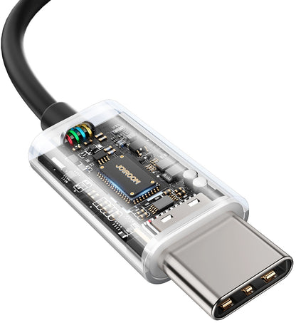 Handsfree USB-C Joyroom JR-EC07, Čierna