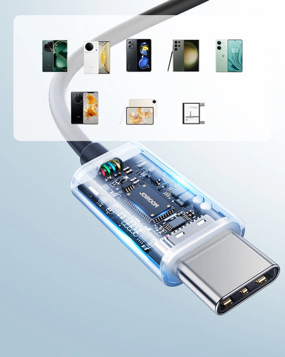 Handsfree USB-C Joyroom JR-EC07, Čierna