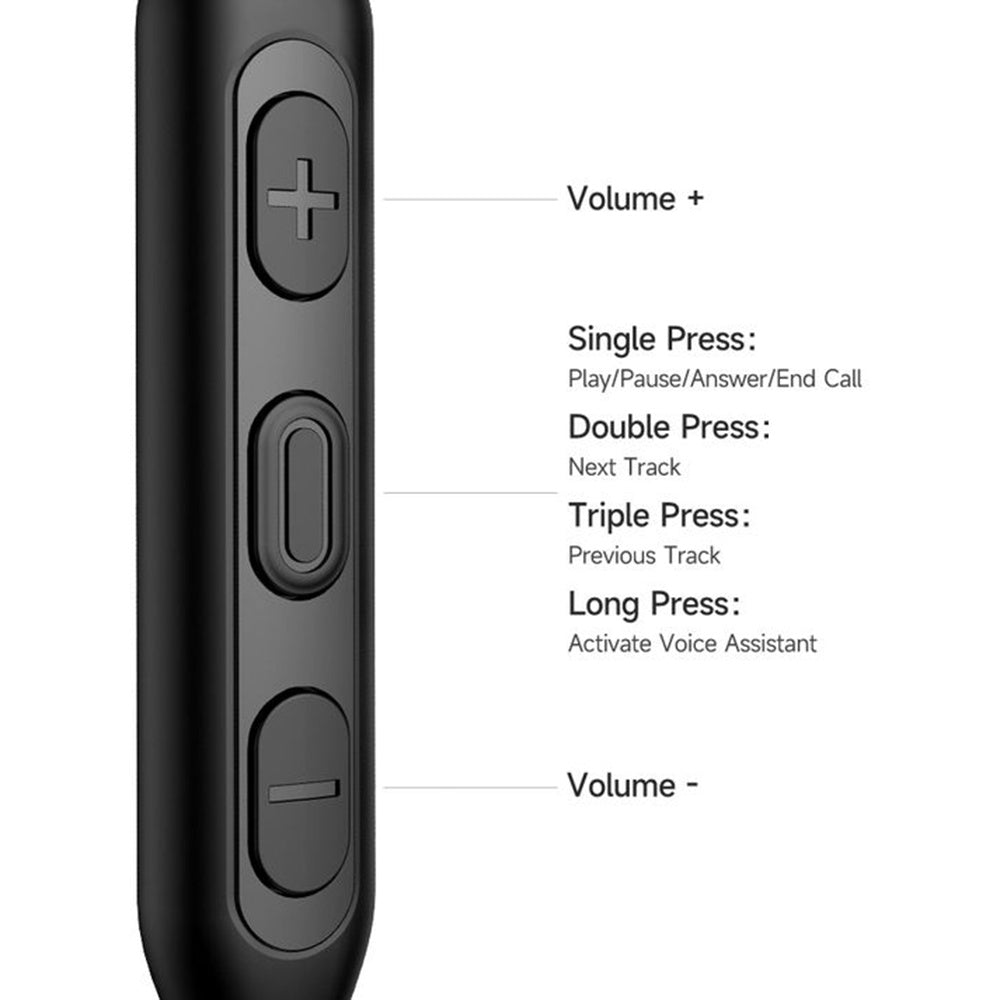 Handsfree USB-C McDodo HP-5830, Čierna