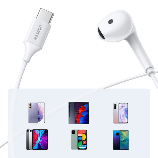 Handsfree USB-C UGREEN EP101, White