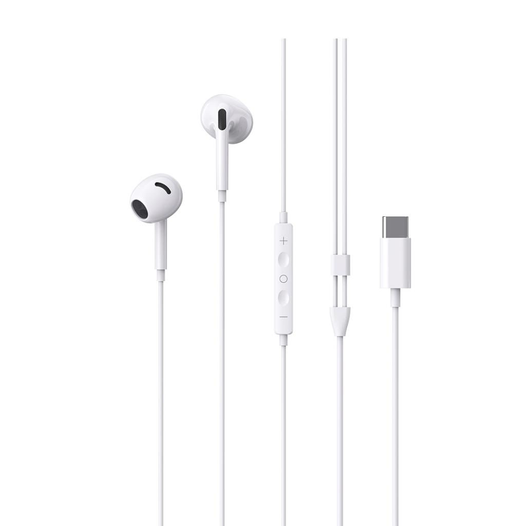Handsfree USB-C XO Design EP78, Biela
