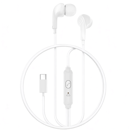 Handsfree USB-C XO Design EP82, Biela