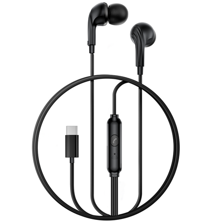 Handsfree USB-C XO Design EP82, Čierna