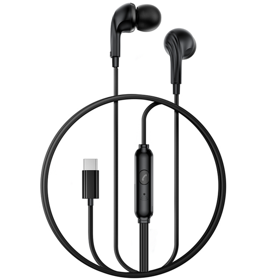 Handsfree USB-C XO Design EP82, Čierna