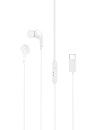 Handsfree USB-C XO Design EP82, Biela