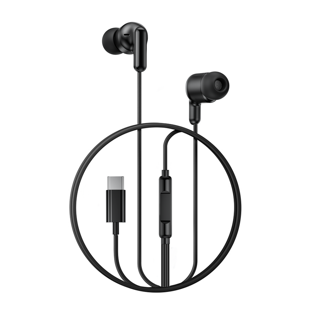 Handsfree USB-C XO Design EP84, Čierna