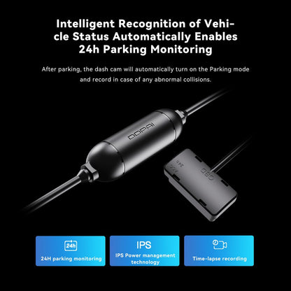 Hardwire OBD DDPAI DC001 pre kameru E3 / Mini5 / N1 Dual / N3 / N3 Pro / N5 Dual / Z40 / Z50