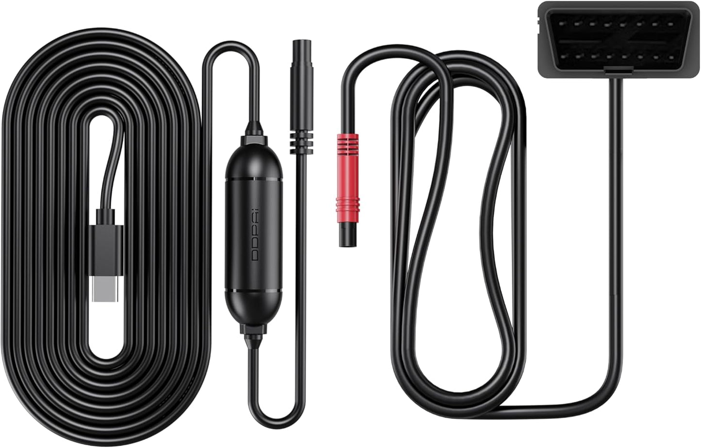 Hardwire OBD DDPAI DC001 pre kameru E3 / Mini5 / N1 Dual / N3 / N3 Pro / N5 Dual / Z40 / Z50