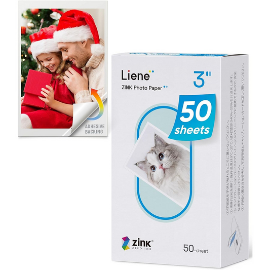 Fotopapier Liene pre tlačiareň Pearl 2x3, sada 50 kusov