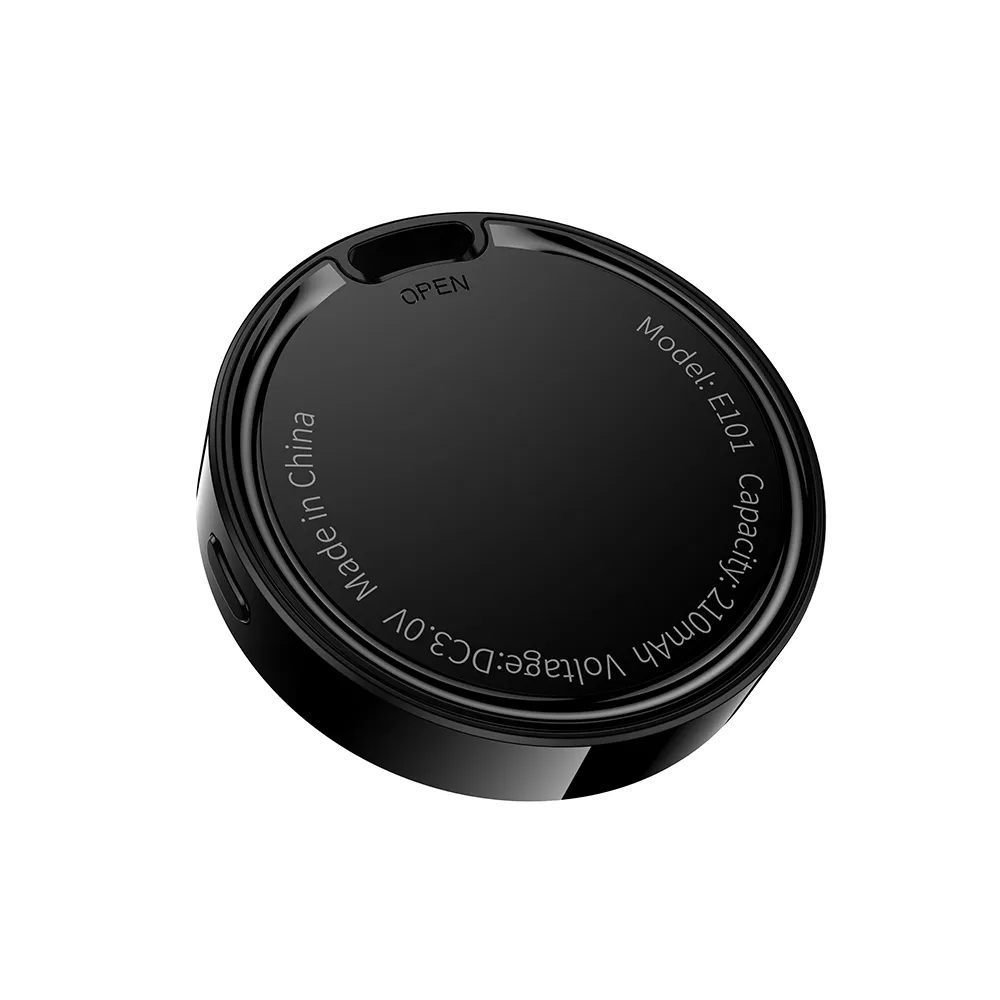 HOCO SmartTag E101 pre iOS / Android sériu, čierna