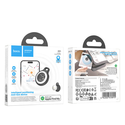 HOCO SmartTag E91 pre iOS Series, Čierna