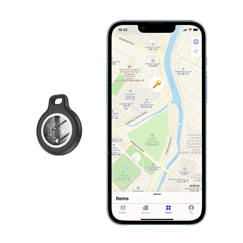 HOCO SmartTag E91 pre iOS Series, Čierna