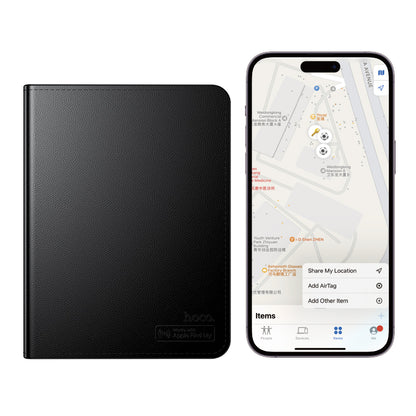 HOCO SmartTag Passport E91G pre iOS Series, Čierna