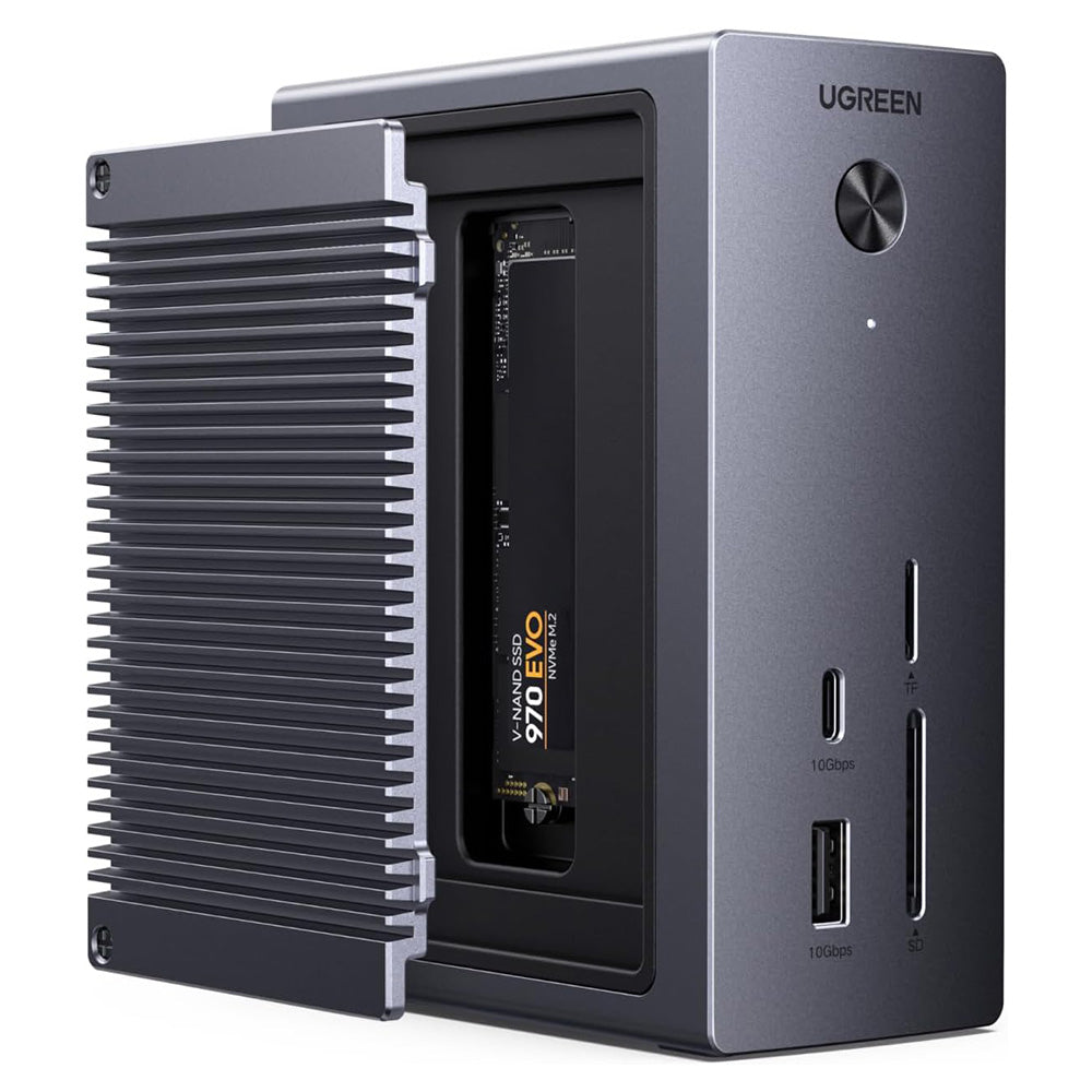 Multifunkčný Hub UGREEN CM923 (55735), 10v1, Sivý