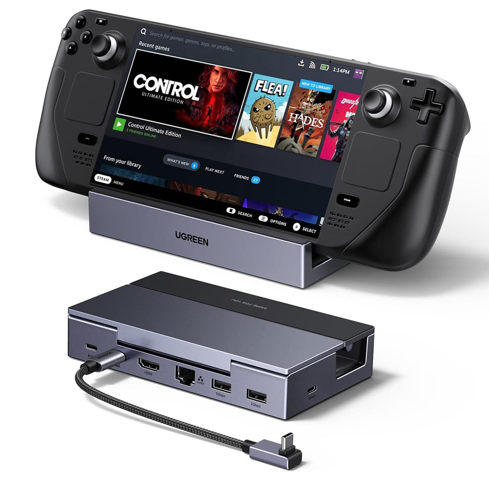 UGREEN 75126 Support Hub for Portable Console, Gray
