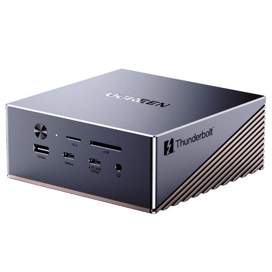 Hub Thunderbolt UGREEN U716, 17v1, Sivý