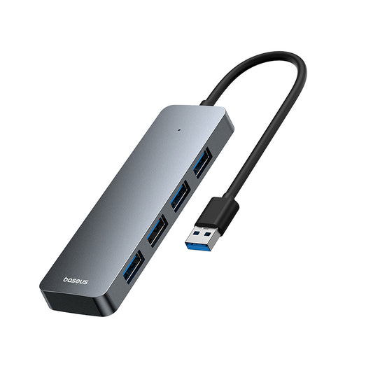 Hub USB Baseus UltraJoy Lite, 4 x USB-A 3.0, Sivý B0005280B811-00