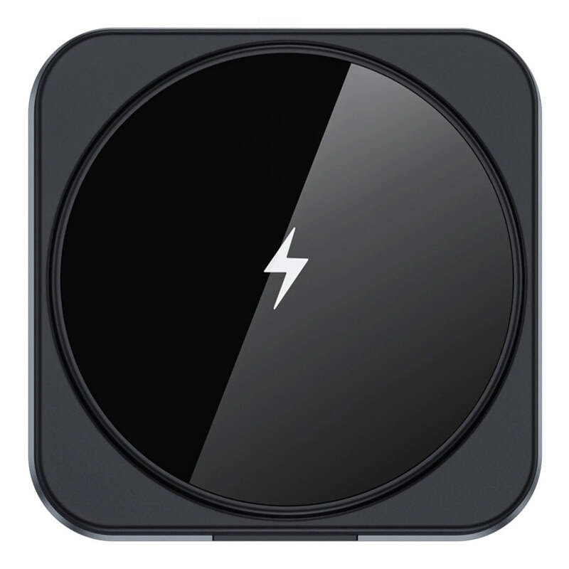 USB-C hub s bezdrôtovým nabíjaním QI BlitzWolf BW-TH17, 9v1, čierny