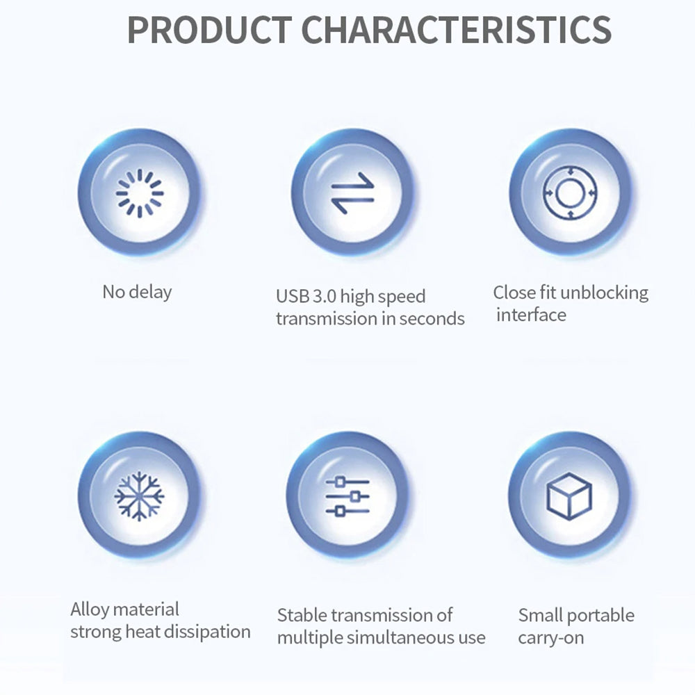 Hub USB-C Techsuit H12 ZenithDock, 4in1, Sivý