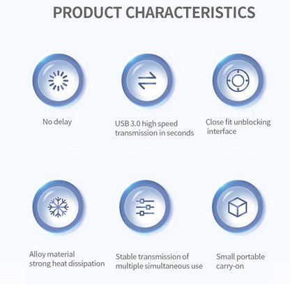 Hub USB-C Techsuit H12 ZenithDock, 4in1, Sivý