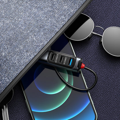 Hub USB-C Yesido HB23, 5v1, Sivý