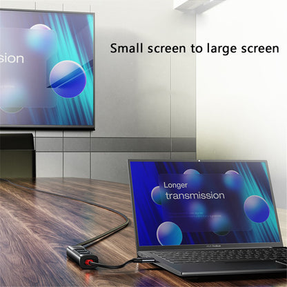 Hub USB-C Yesido HB23, 5v1, Sivý