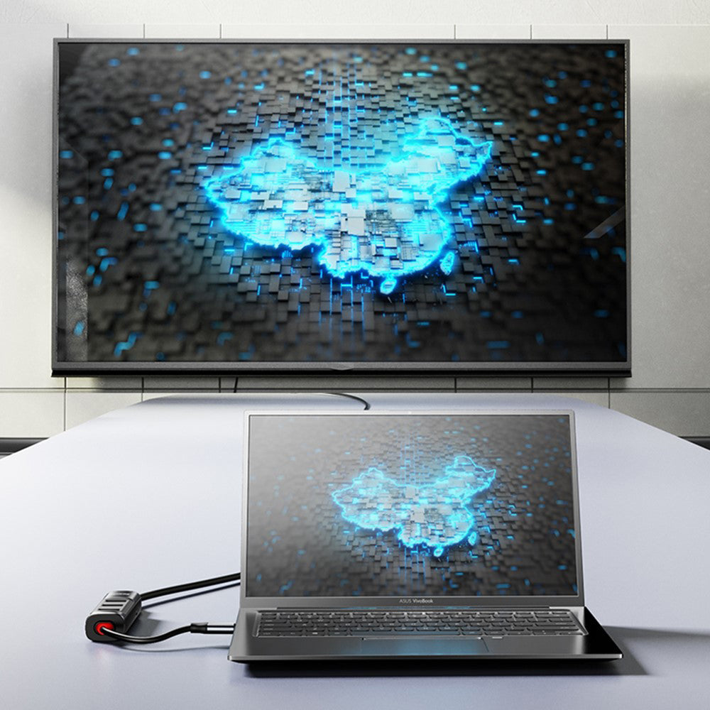 Hub USB-C Yesido HB24, 5v1, Sivý