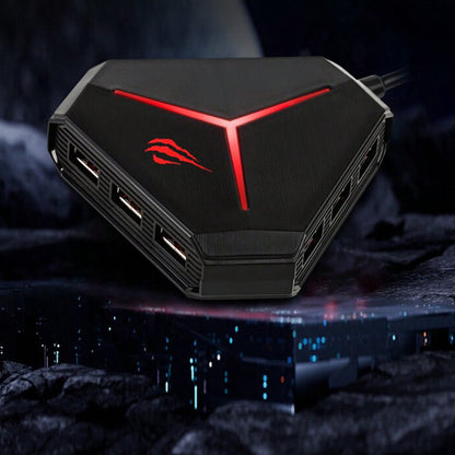 Hub USB HAVIT H95, 10v1, Čierny