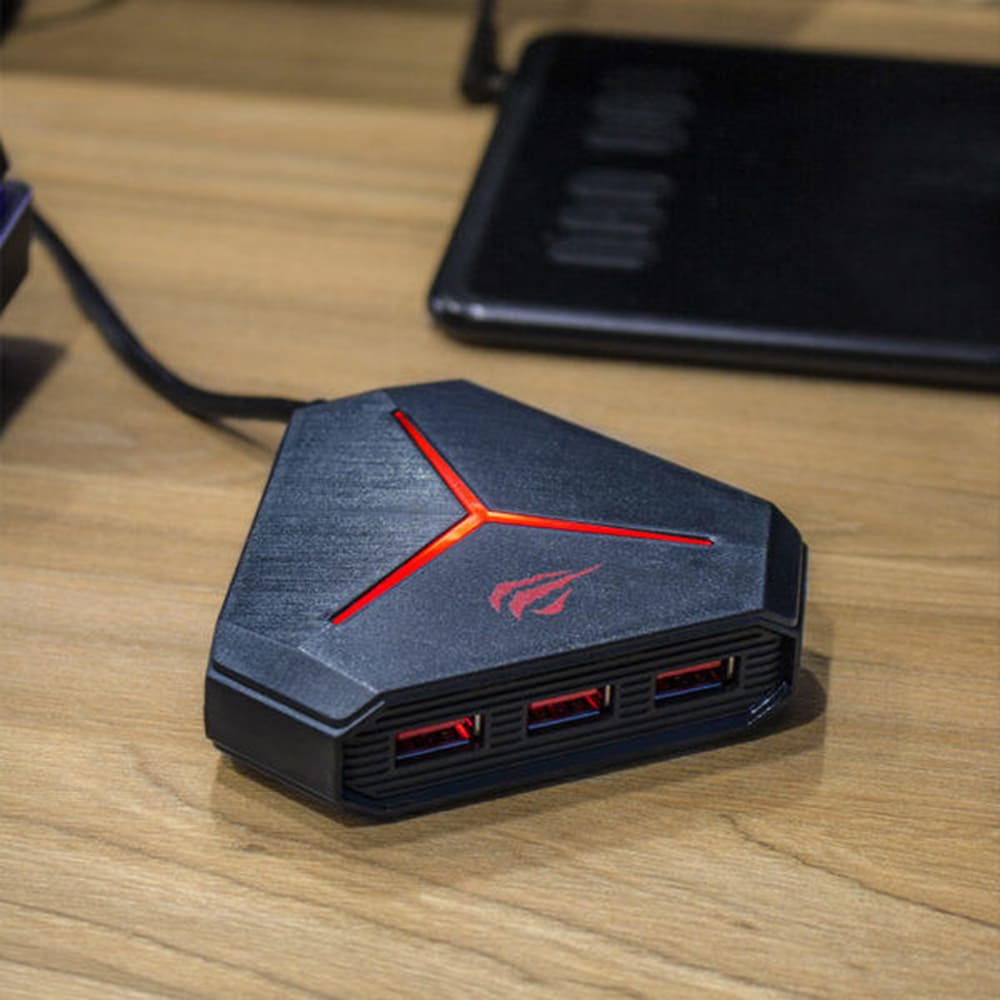 Hub USB HAVIT H95, 10v1, Čierny