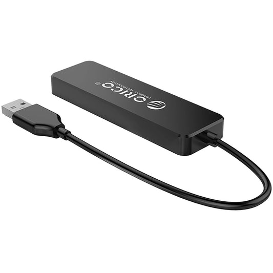 Hub USB Orico FL01, 4 x USB-A, Čierny