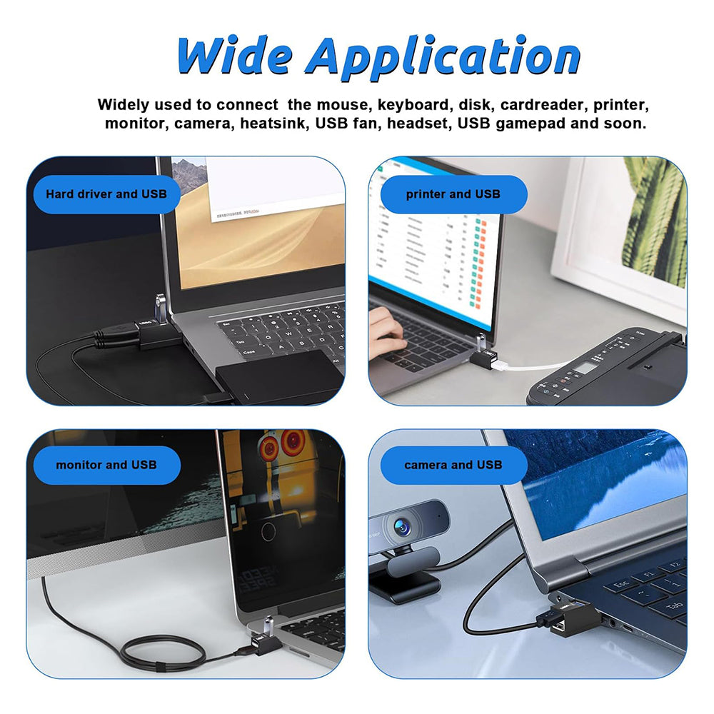 Hub USB Techsuit H11 EchoLink, 3v1, Čierna