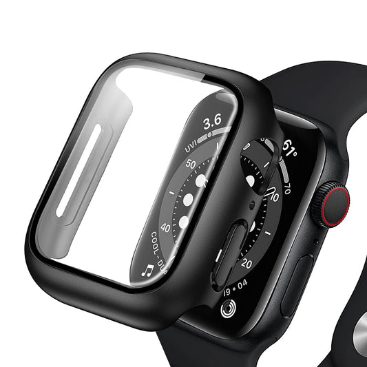 Obal Anank Screen Guard pre Apple Watch Series 7 41mm, čierny