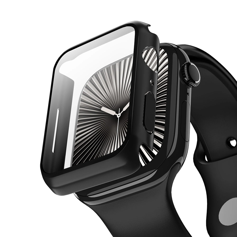 Obal Anank Screen Guard pre Apple Watch Series 7 45mm, čierny