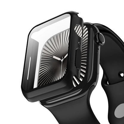 Obal Anank Screen Guard pre Apple Watch Series 7 45mm, čierny