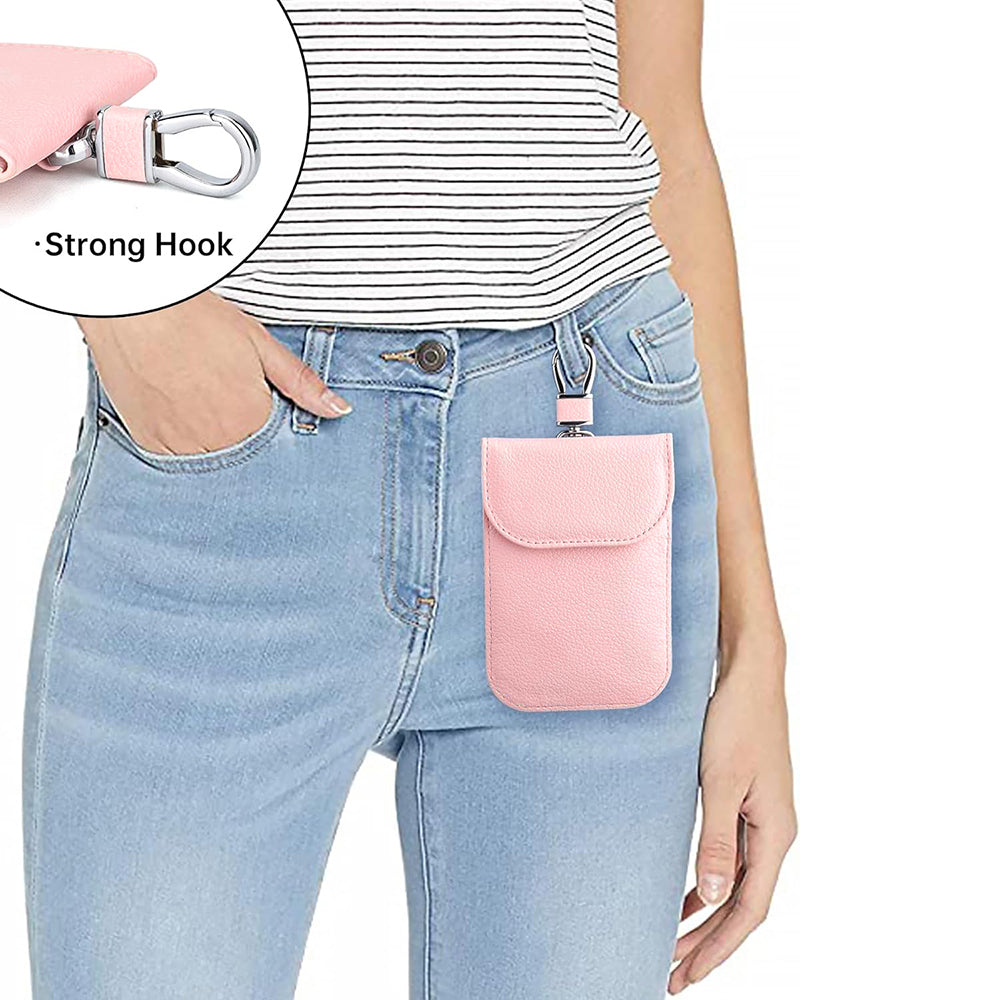 Peňaženka s ochranou RFID Techsuit AF2, ružová