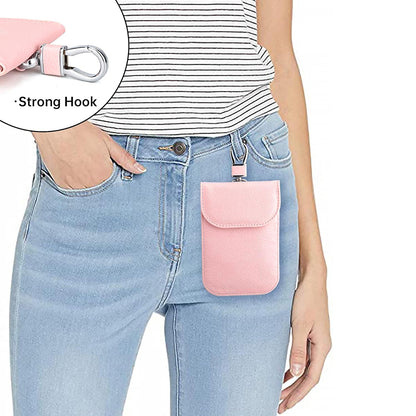 Peňaženka s ochranou RFID Techsuit AF2, ružová